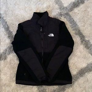 Black north face zip up